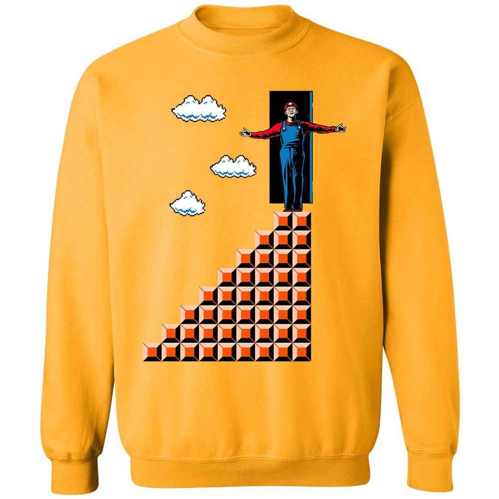 Classic Unisex Sweatshirt - CSVGJDRW - Gold - 11