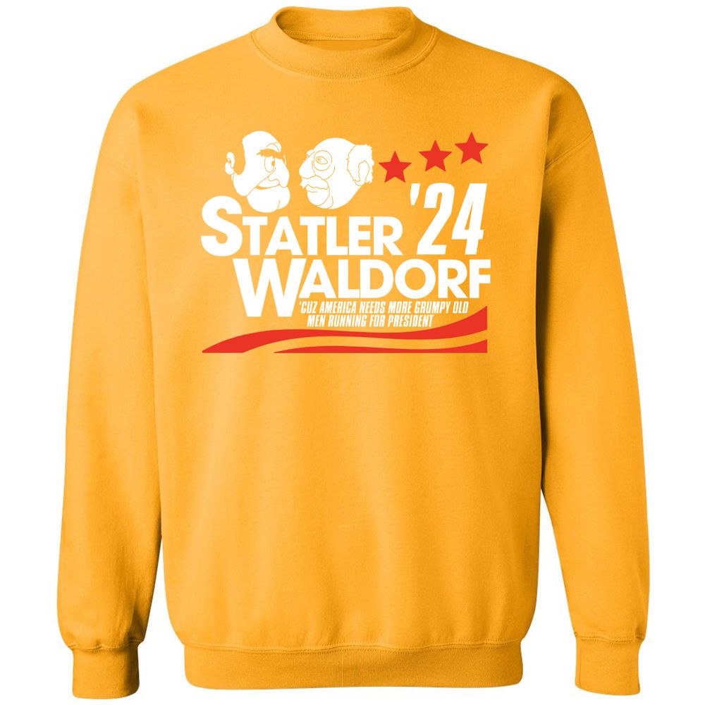 Classic Unisex Sweatshirt - B1KL4XW3 - Gold - 11