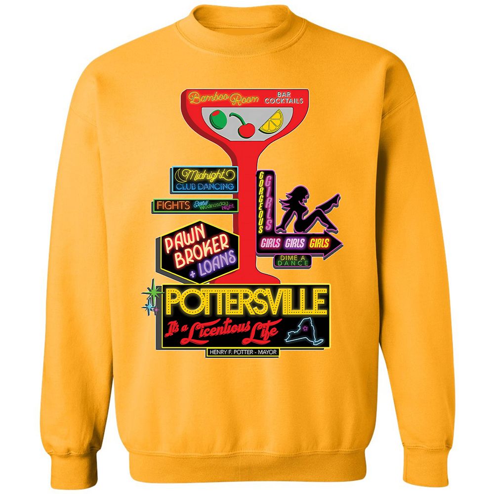 Classic Unisex Sweatshirt - SHEMZH1Y - Gold - 11