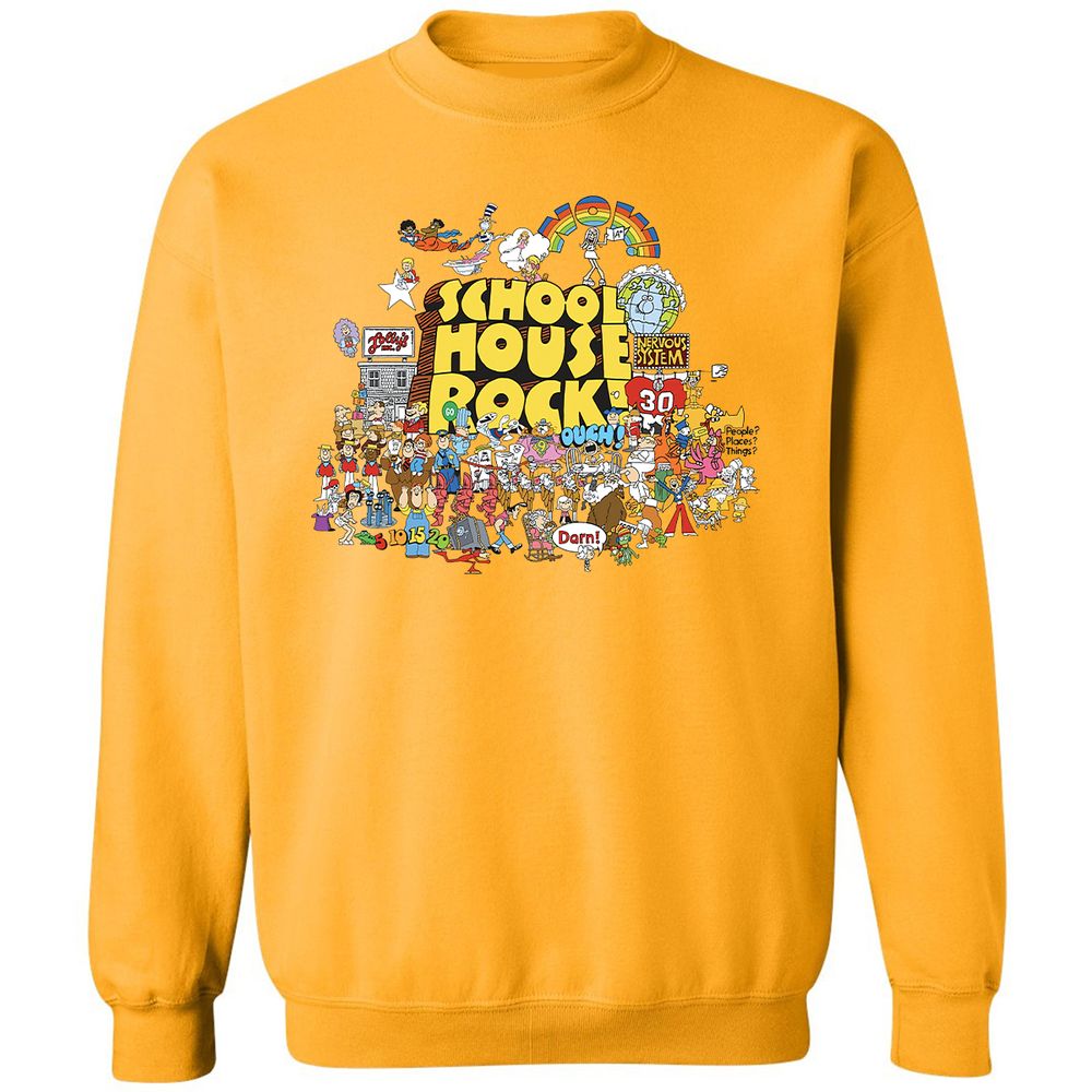 Classic Unisex Sweatshirt - 4NJYTRSP - Gold - 11