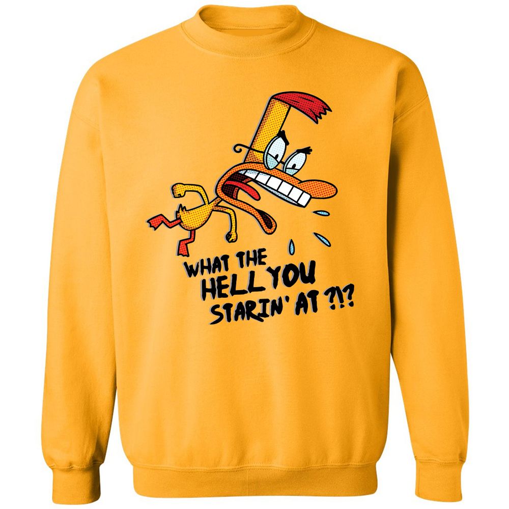 Classic Unisex Sweatshirt - MQDA6QCU - Gold - 11