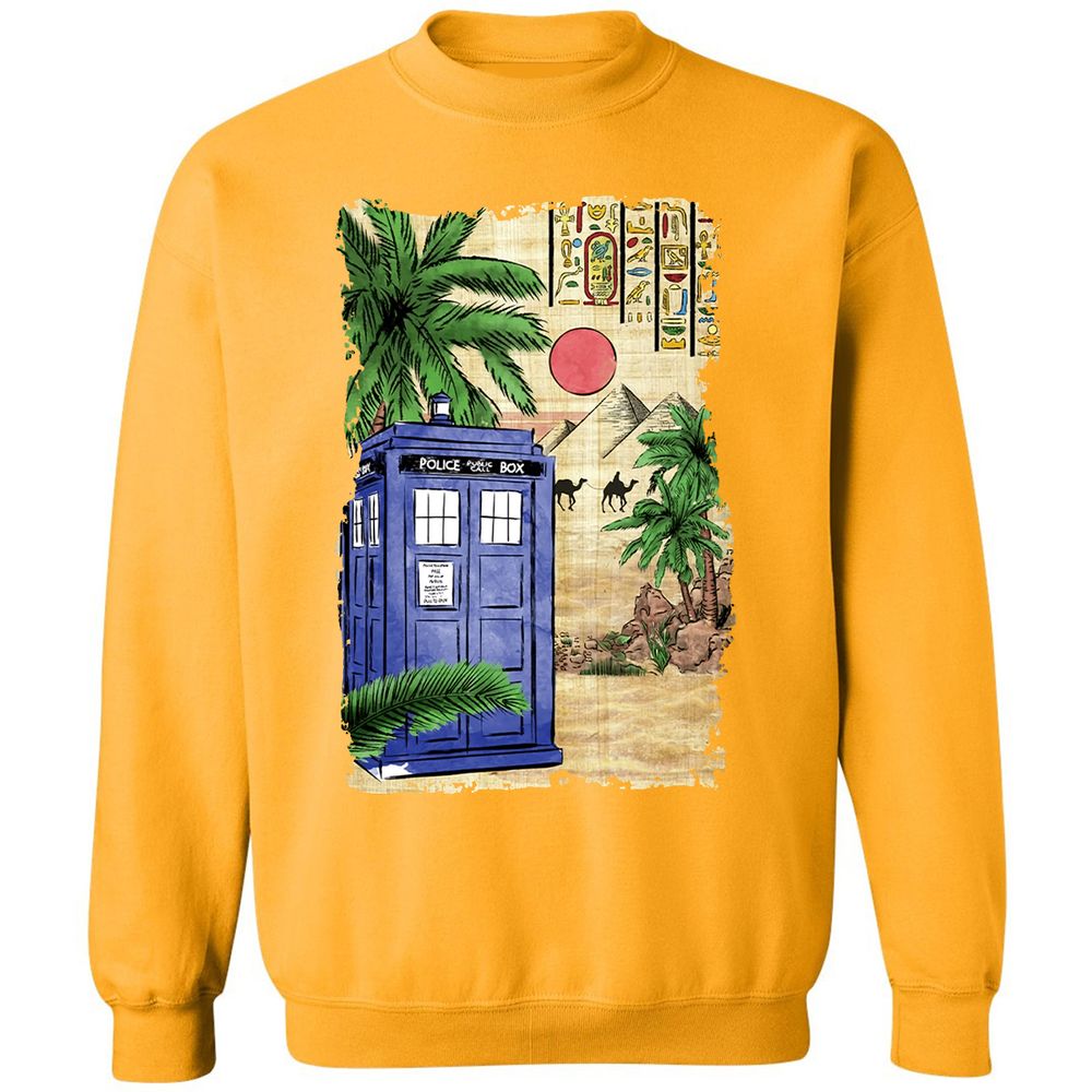 Classic Unisex Sweatshirt - M82QWPKY - Gold - 11