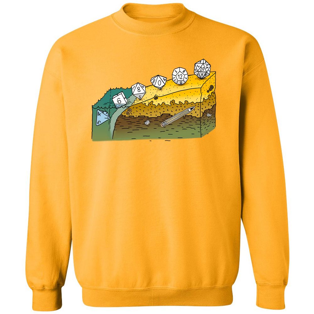 Classic Unisex Sweatshirt - EDYTF629 - Gold - 11