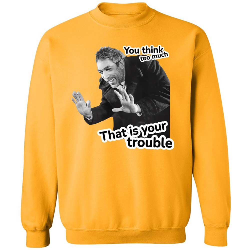 Classic Unisex Sweatshirt - 351P7HYU - Gold - 11