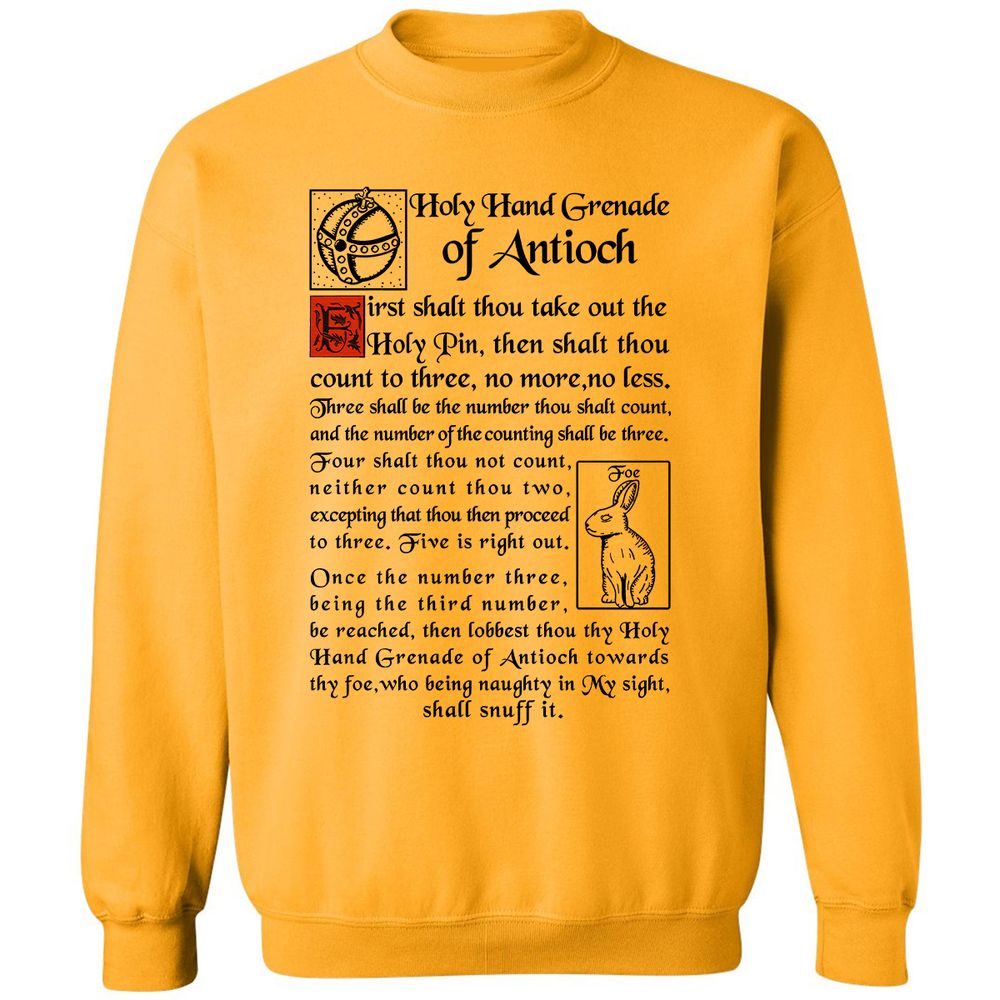 Classic Unisex Sweatshirt - B9MN2KGM - Gold - 11