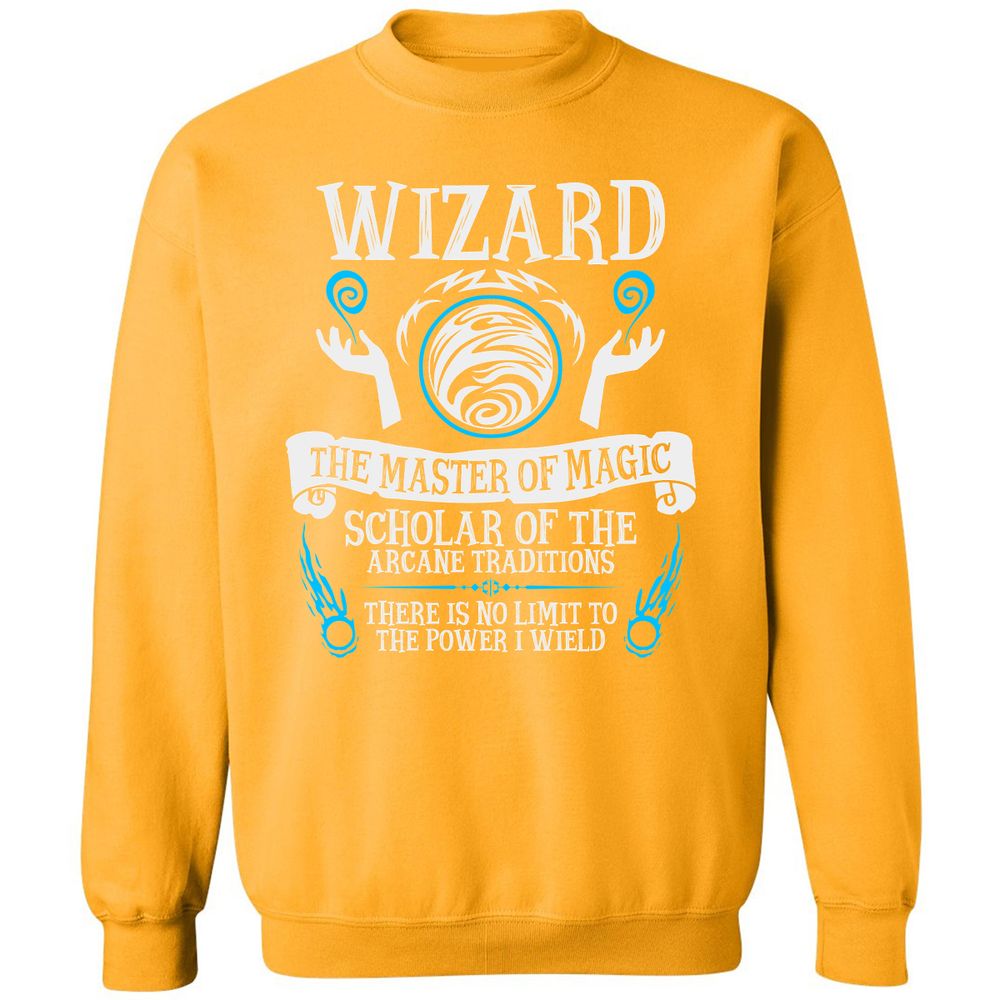 Classic Unisex Sweatshirt - B2RD1WCC - Gold - 11