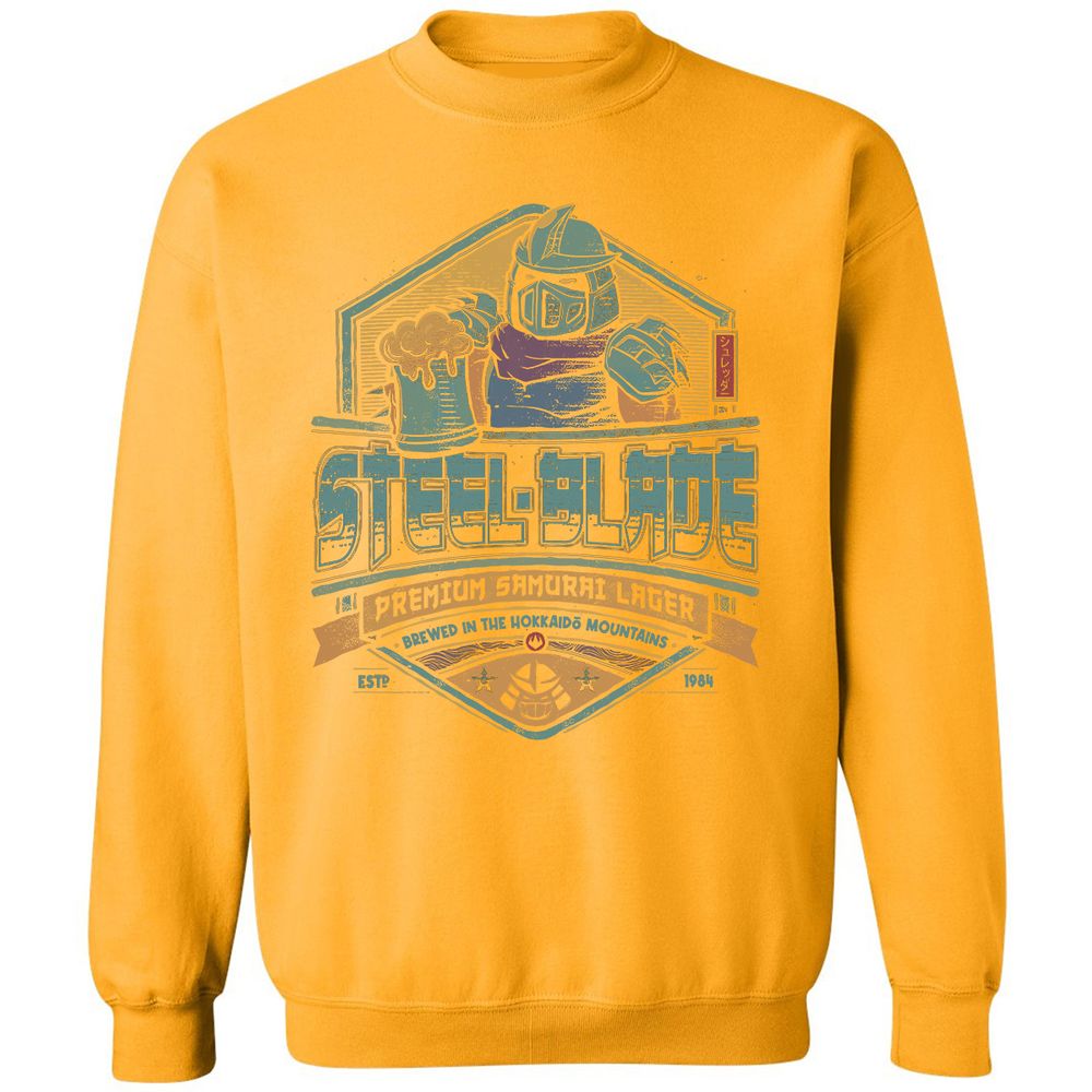 Classic Unisex Sweatshirt - E3QMNWFG - Gold - 11