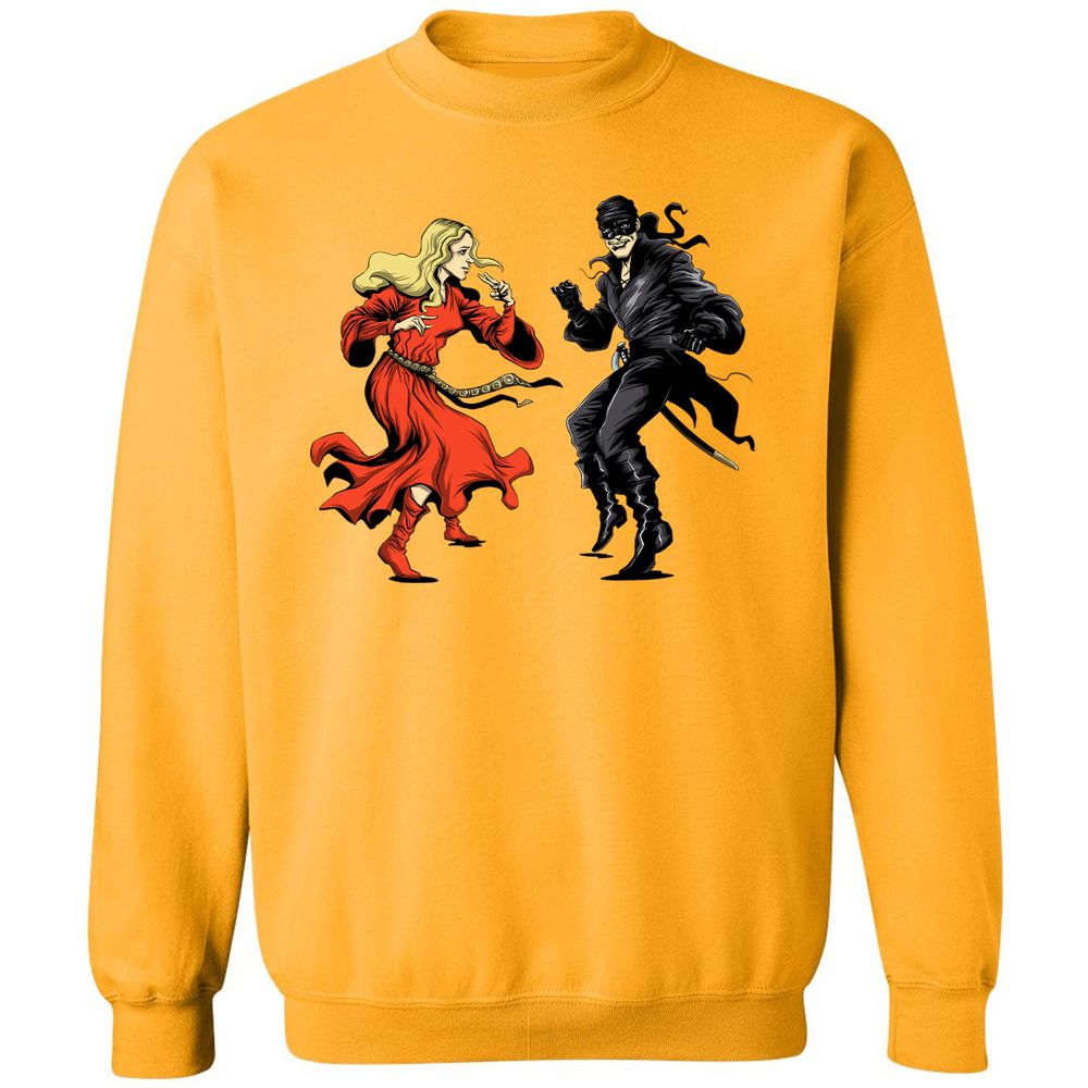 Classic Unisex Sweatshirt - Q98HRQVM - Gold - 11