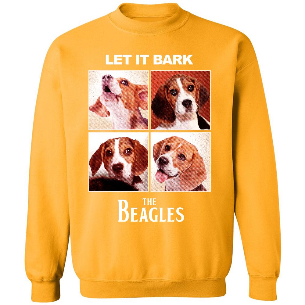 Classic Unisex Sweatshirt - DCF18SJW - Gold - 11