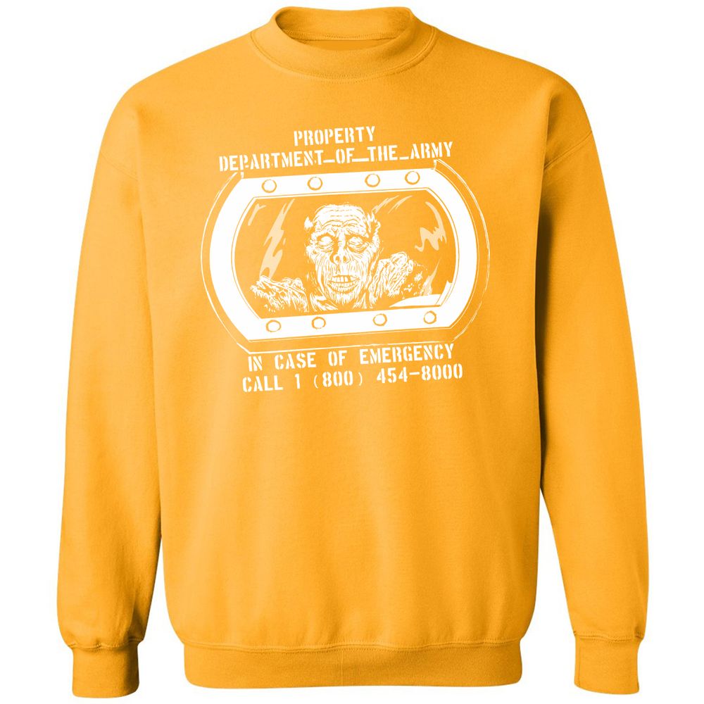 Classic Unisex Sweatshirt - Y325E1GA - Gold - 11
