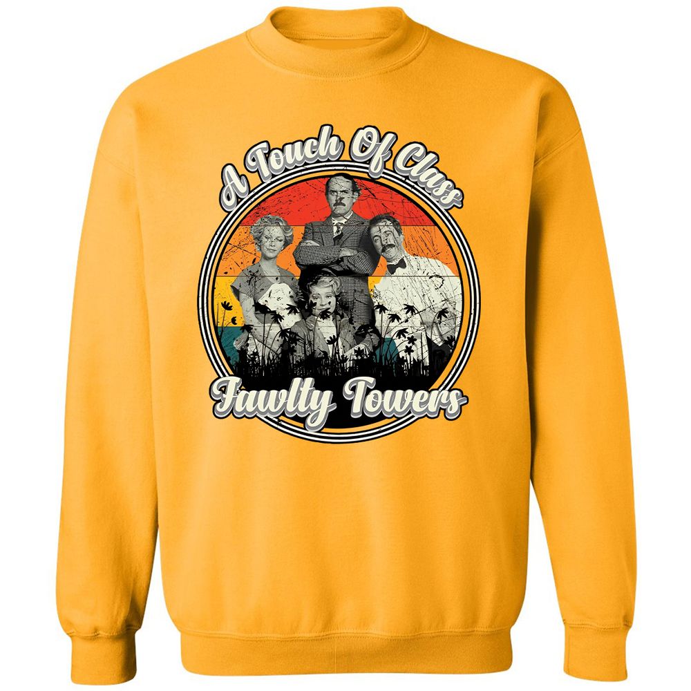 Classic Unisex Sweatshirt - R7LDJB86 - Gold - 11