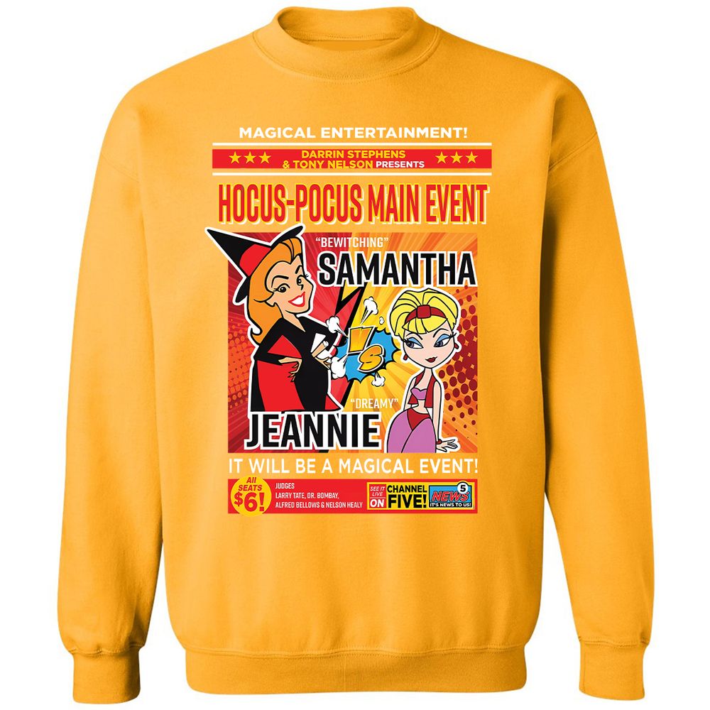 Classic Unisex Sweatshirt - T7CT391V - Gold - 11