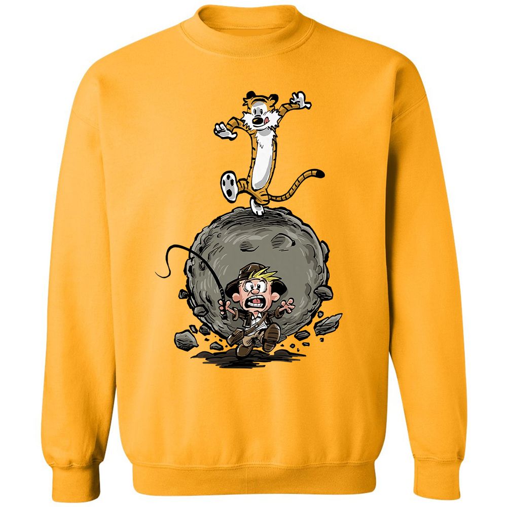 Classic Unisex Sweatshirt - M5A4DLBC - Gold - 11