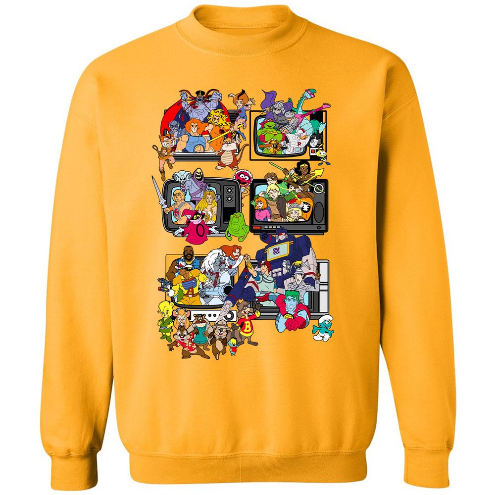 Classic Unisex Sweatshirt - D4VSZNGJ - Gold - 11