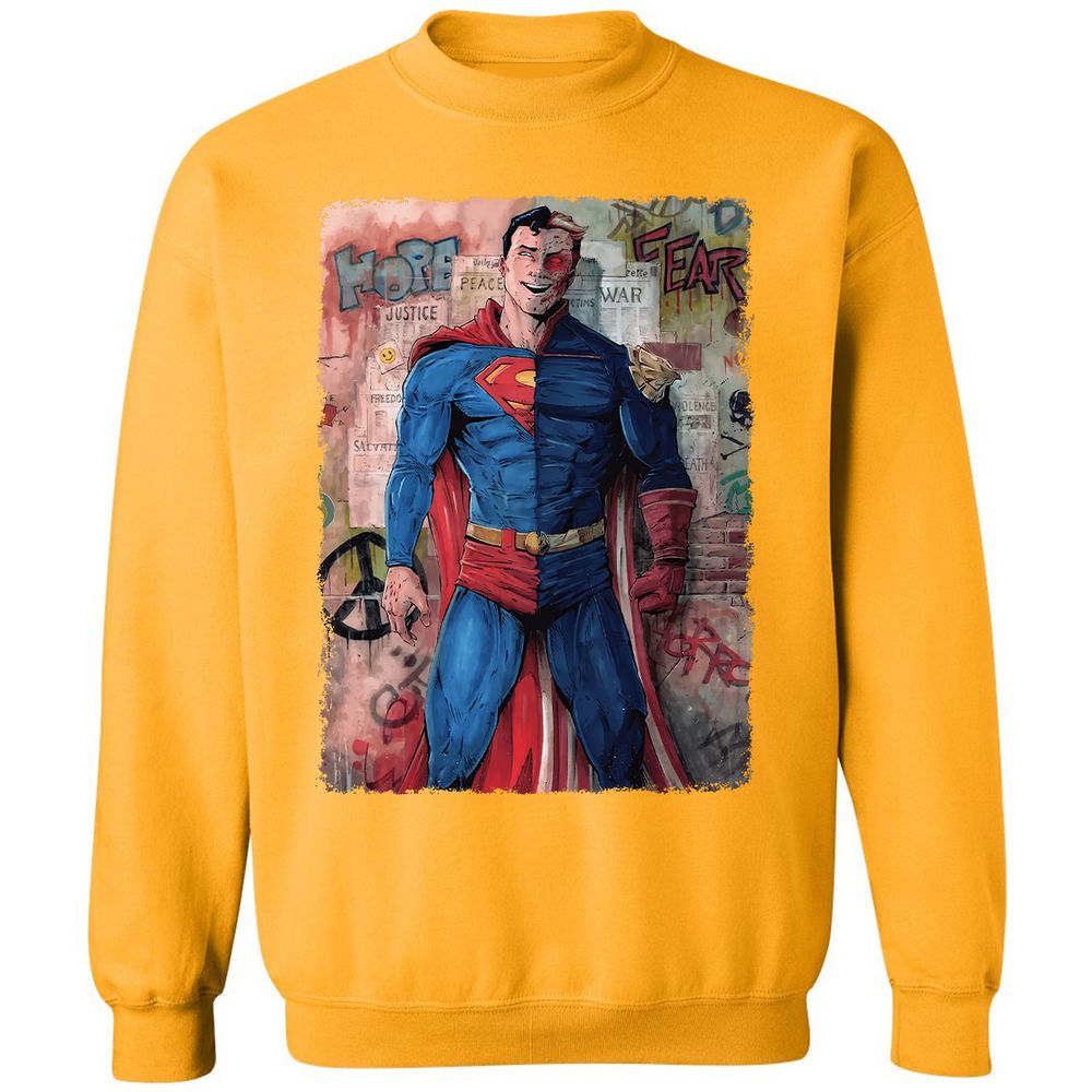 Classic Unisex Sweatshirt - RCMVMGCM - Gold - 11