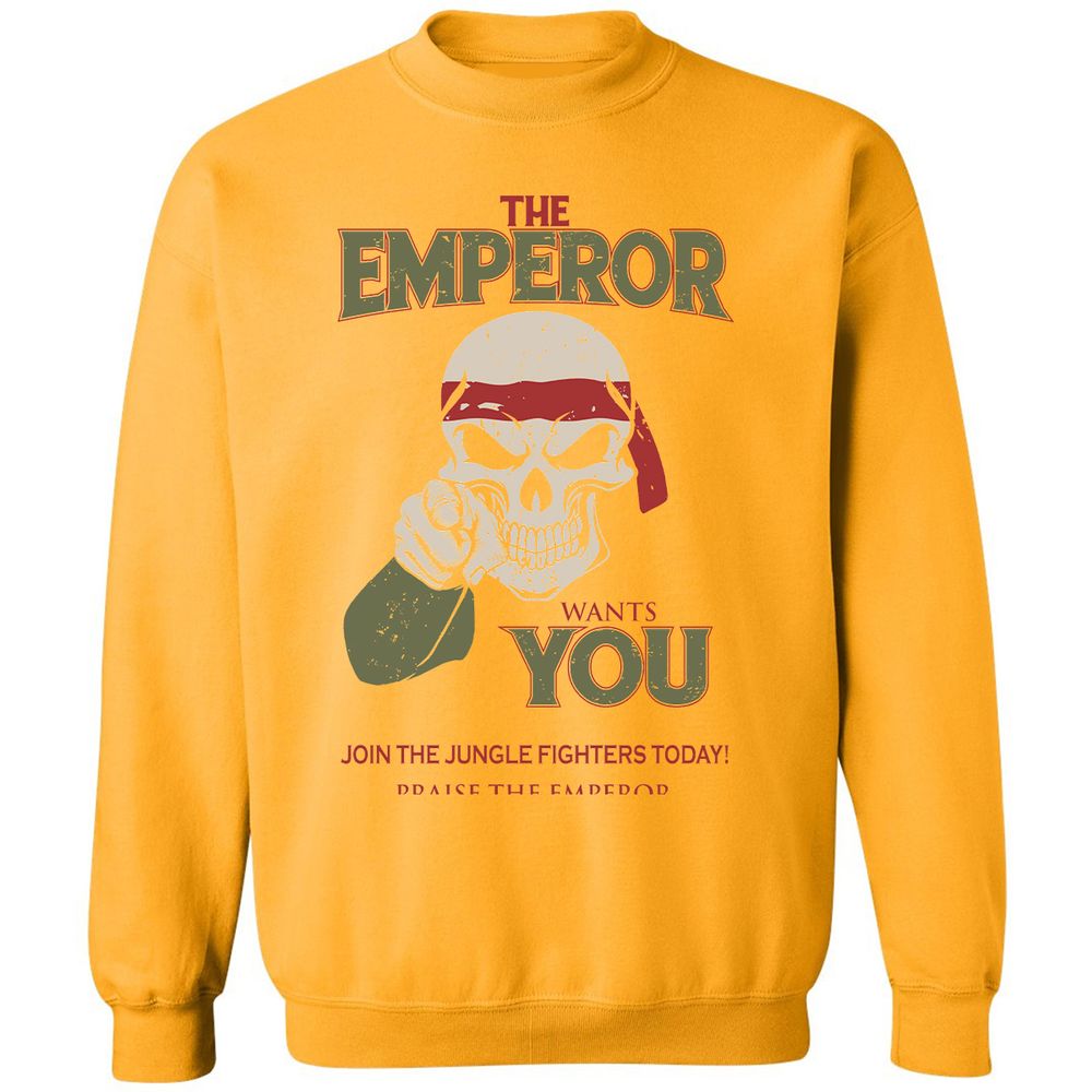 Classic Unisex Sweatshirt - NVK81NGM - Gold - 11