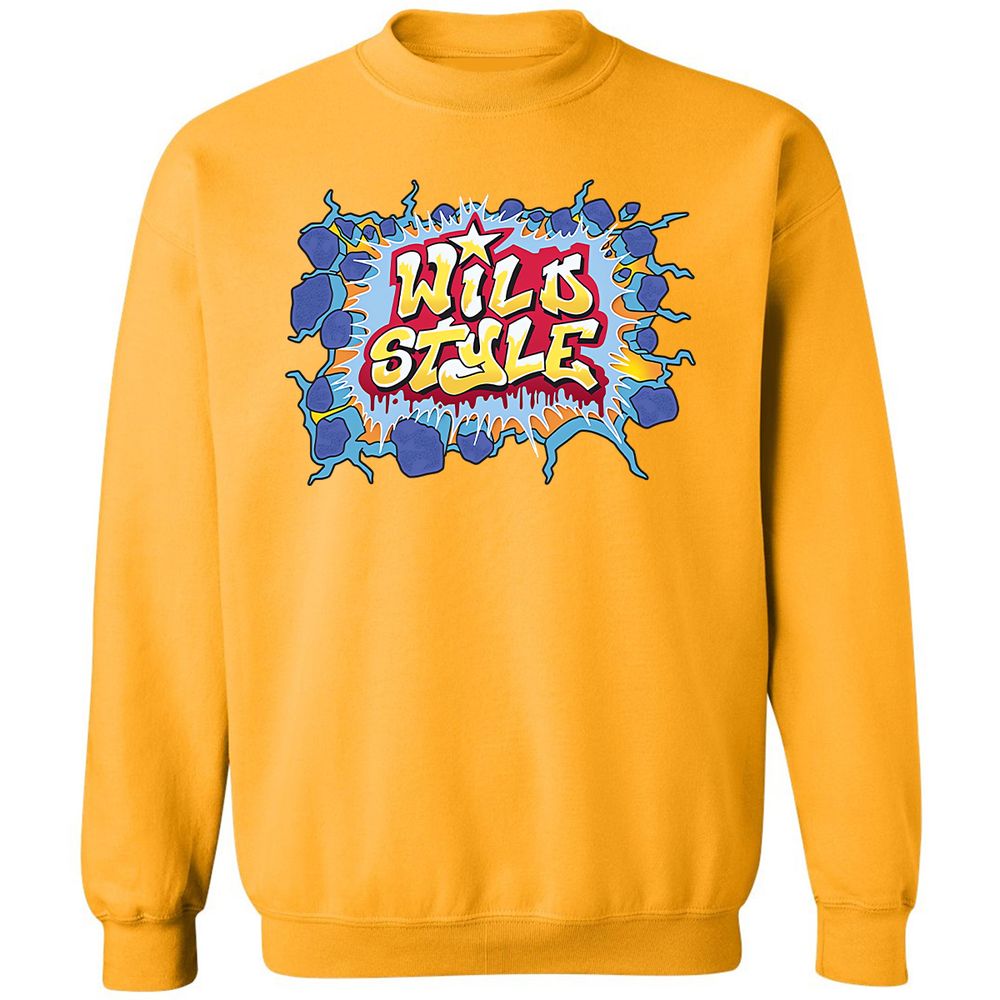 Classic Unisex Sweatshirt - Black - Gold - 11