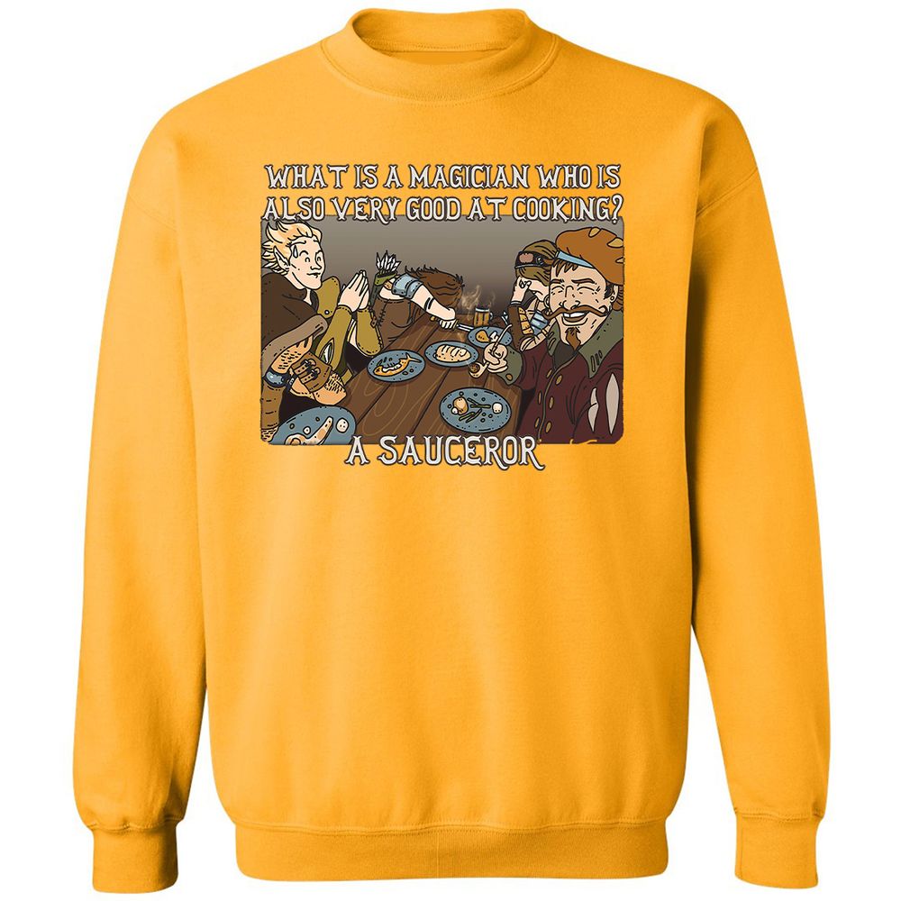 Classic Unisex Sweatshirt - NLD918AB - Gold - 11