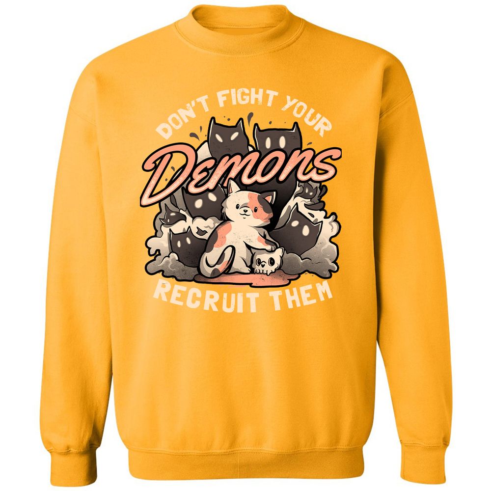 Classic Unisex Sweatshirt - ZWZZ3K1G - Gold - 11