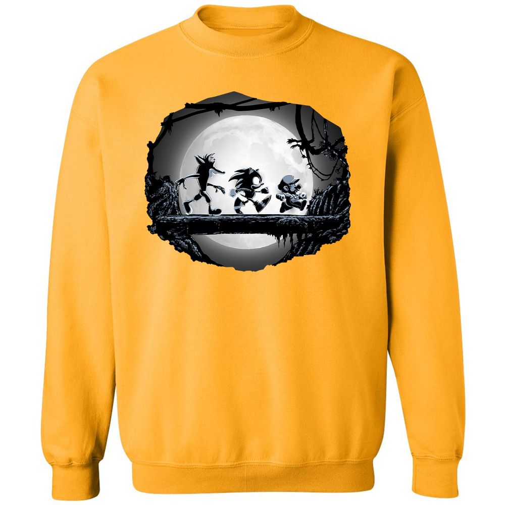 Classic Unisex Sweatshirt - 2UZM5626 - Gold - 11