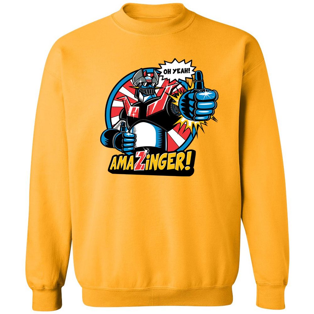 Classic Unisex Sweatshirt - MBNEQM2N - Gold - 11