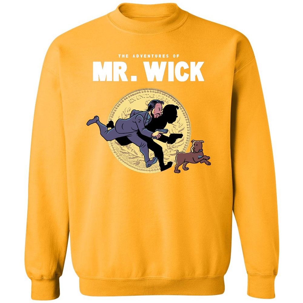 Classic Unisex Sweatshirt - 3DLXX5DU - Gold - 11