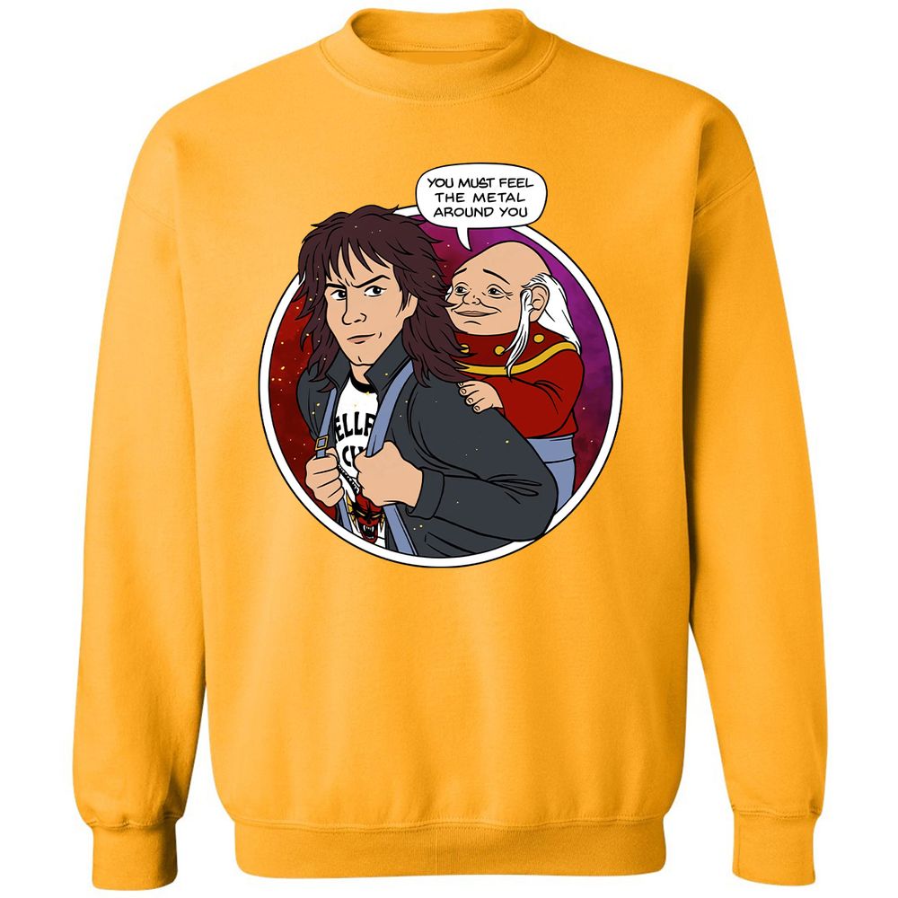 Classic Unisex Sweatshirt - 7S9BC8XS - Gold - 11