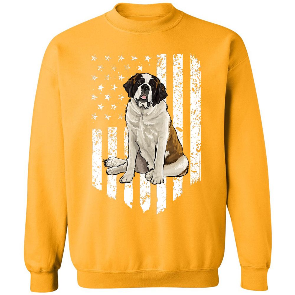 Classic Unisex Sweatshirt - M6DPBX8Q - Gold - 11