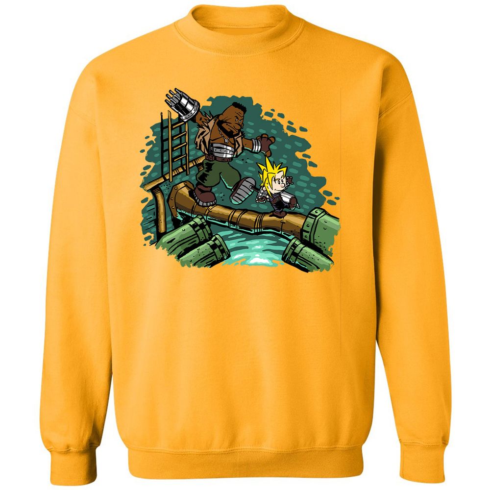 Classic Unisex Sweatshirt - LF2G462Q - Gold - 11