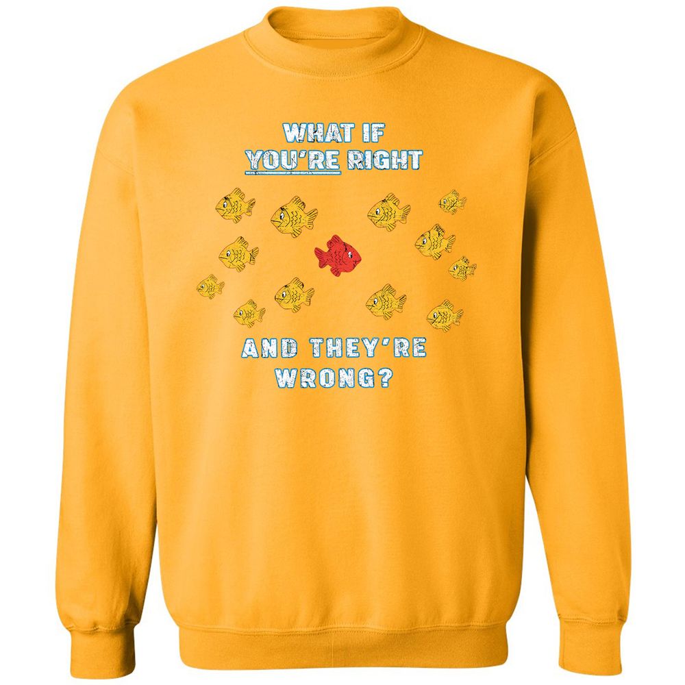 Classic Unisex Sweatshirt - BQNCJ7ZA - Gold - 11
