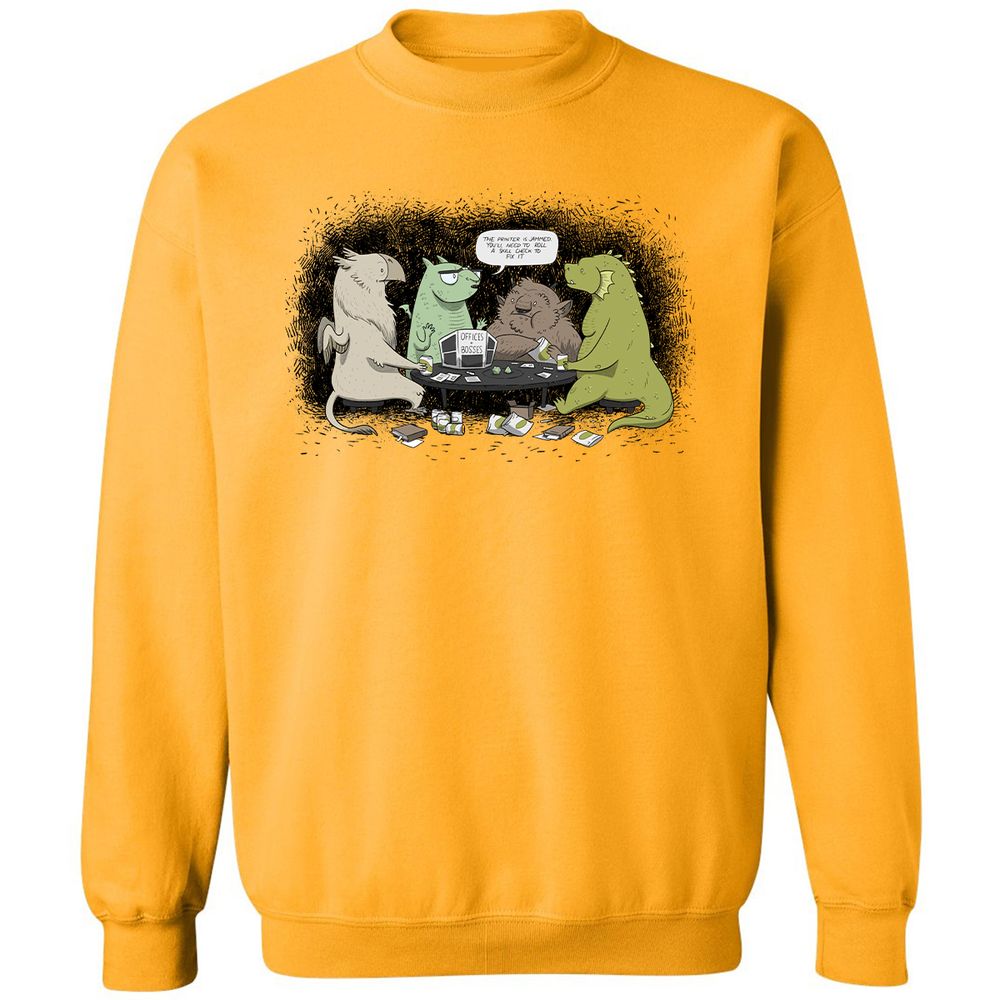 Classic Unisex Sweatshirt - 5YXB13LA - Gold - 11