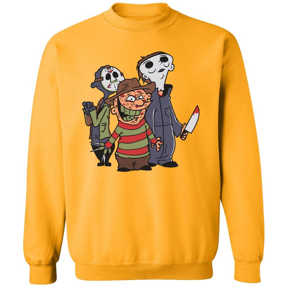 Classic Unisex Sweatshirt - P3XJACBM - Gold - 11