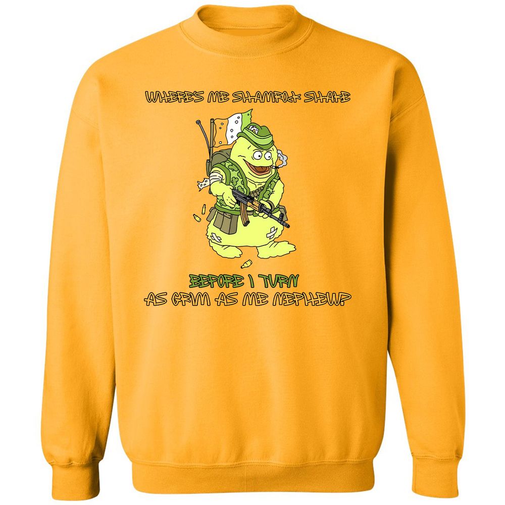 Classic Unisex Sweatshirt - MAUR74TK - Gold - 11
