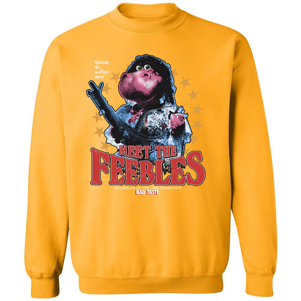 Classic Unisex Sweatshirt - 86CJ7RQY - Gold - 11