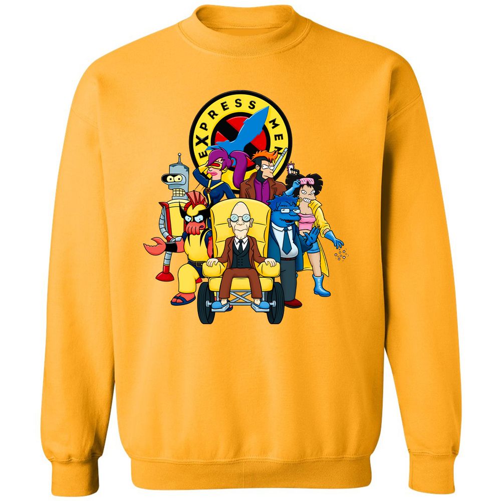 Classic Unisex Sweatshirt - KKLQBB7S - Gold - 11