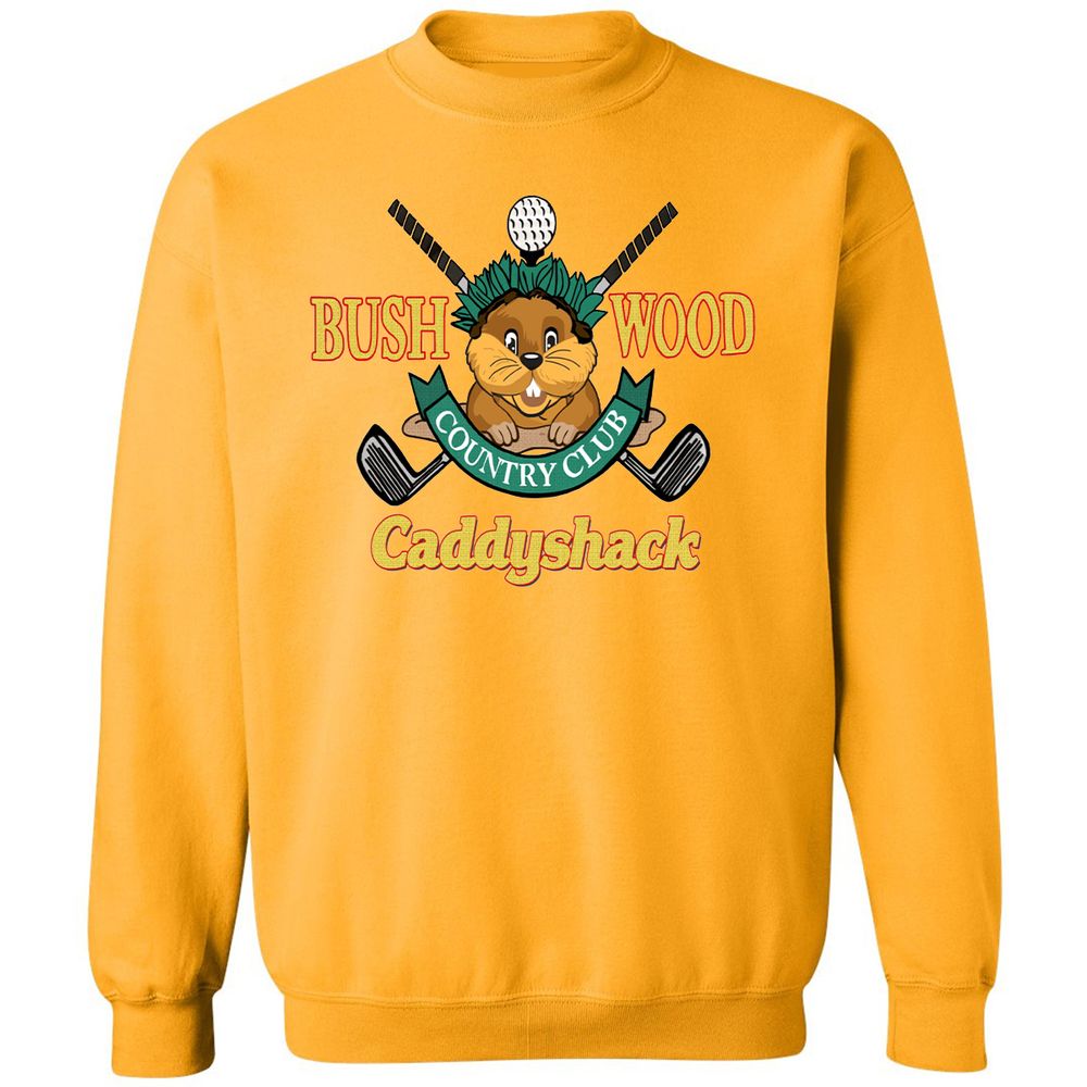 Classic Unisex Sweatshirt - C2K82B5W - Gold - 11