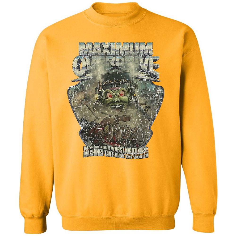 Classic Unisex Sweatshirt - H33BE4ZH - Gold - 11