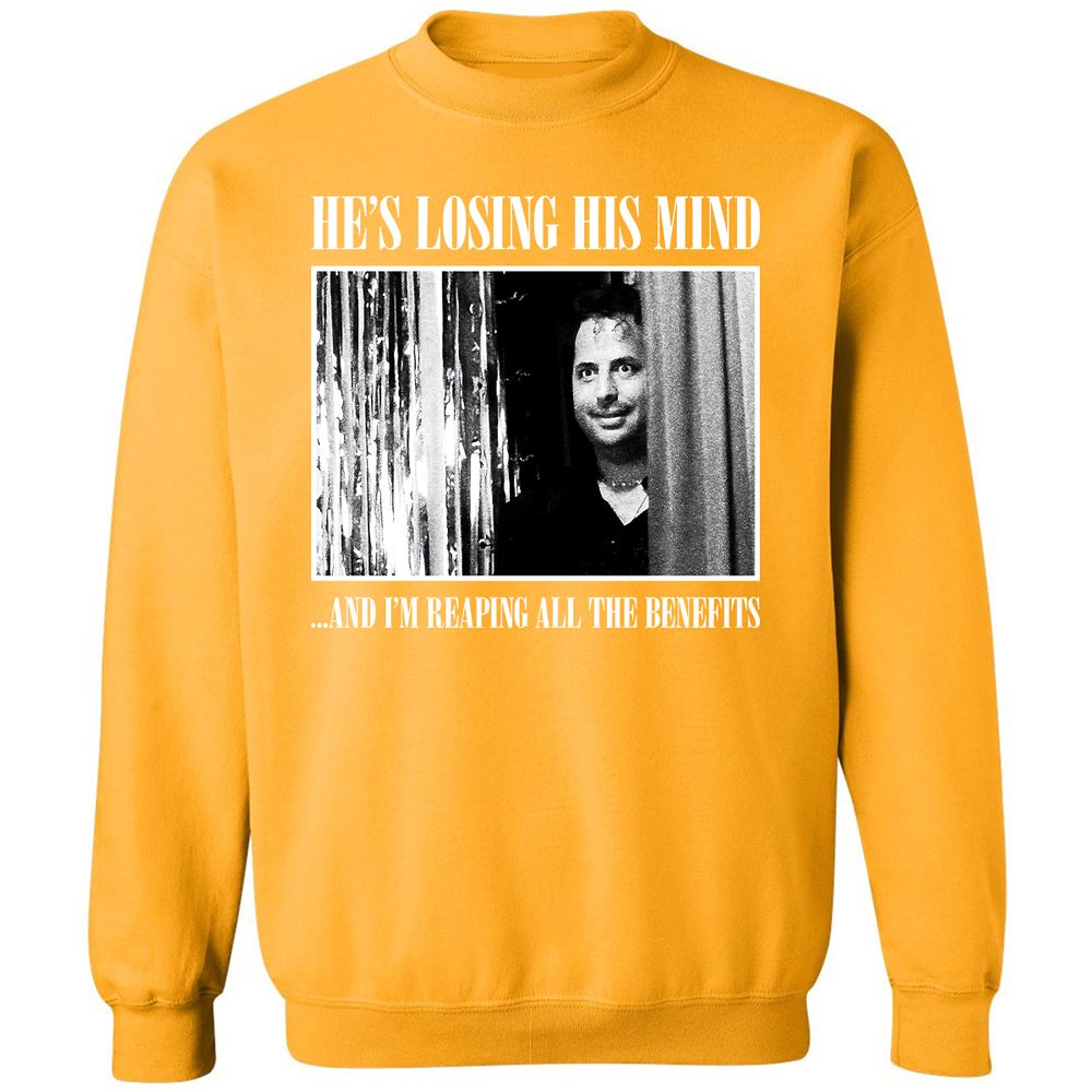 Classic Unisex Sweatshirt - WNZYHAUX - Gold - 11