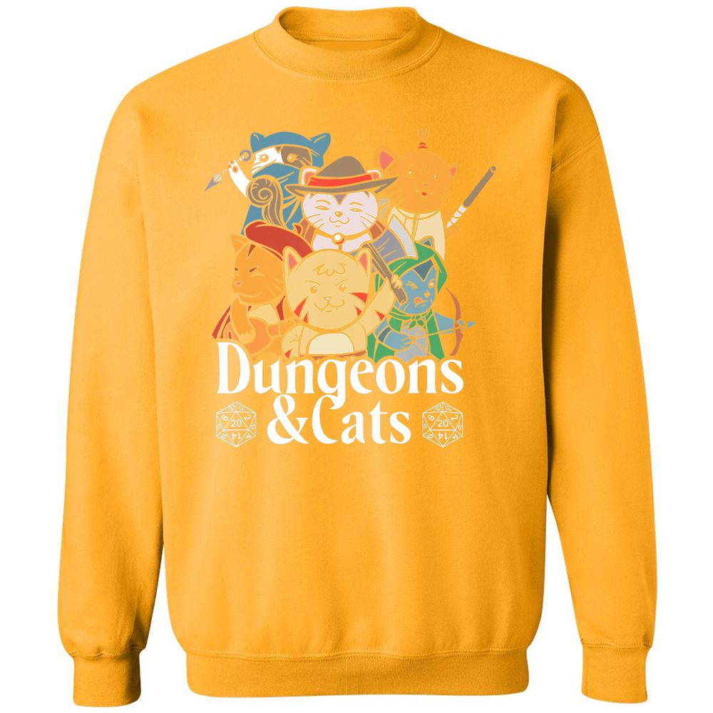 Classic Unisex Sweatshirt - RRCS1NG6 - Gold - 11