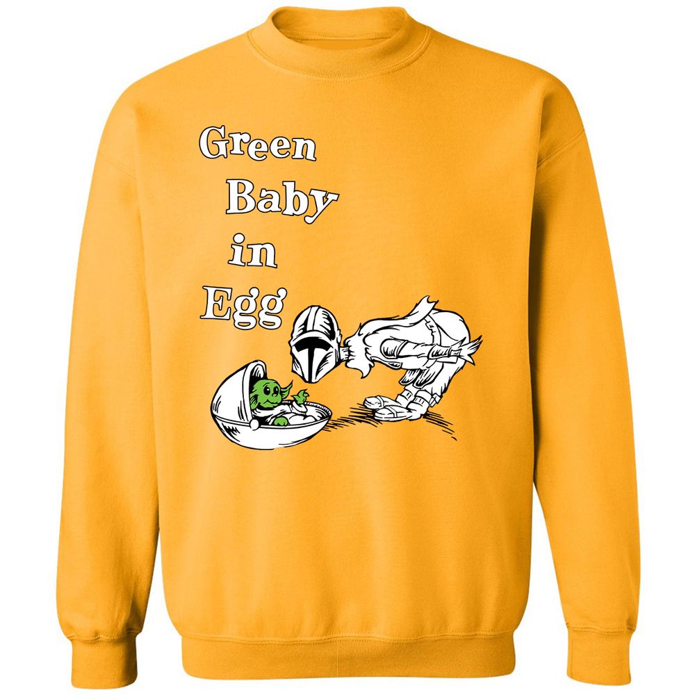 Classic Unisex Sweatshirt - RD84XU9A - Gold - 11