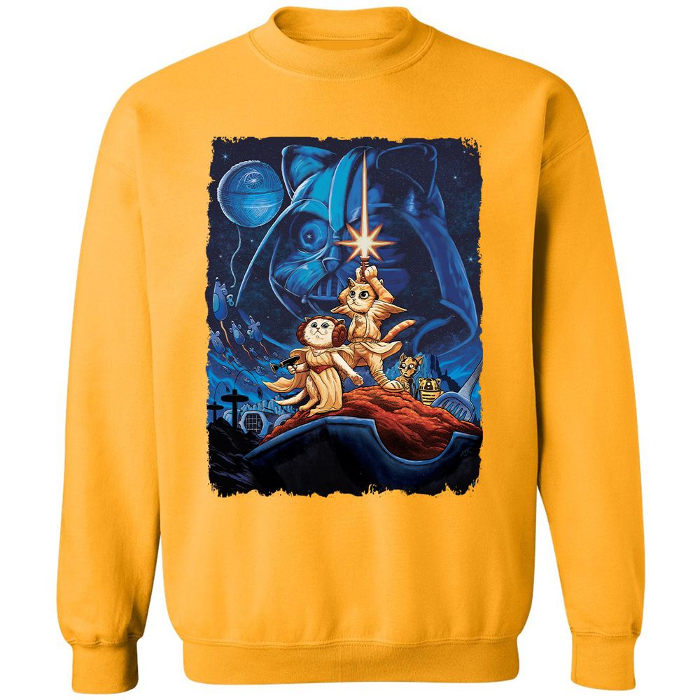 Classic Unisex Sweatshirt - M6EJG4DH - Gold - 11