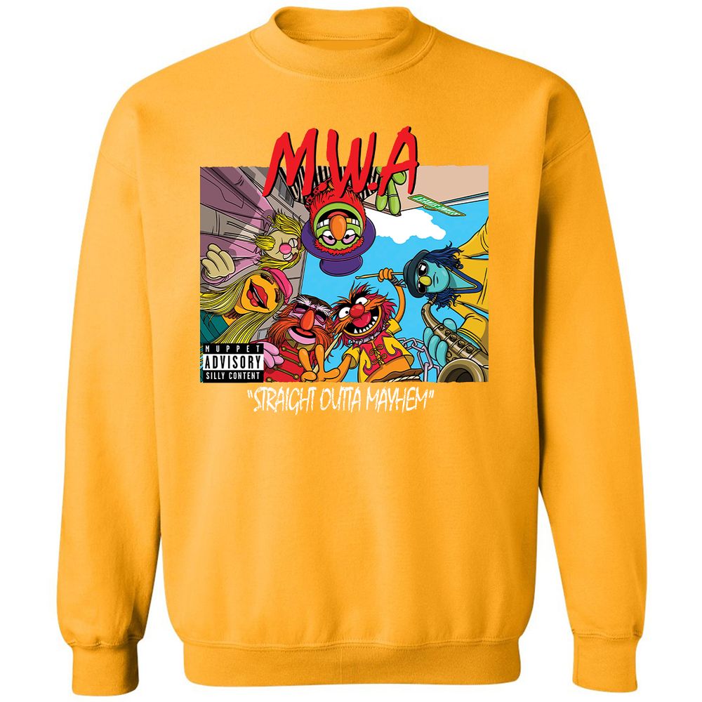 Classic Unisex Sweatshirt - Q4KQ2KSG - Gold - 11
