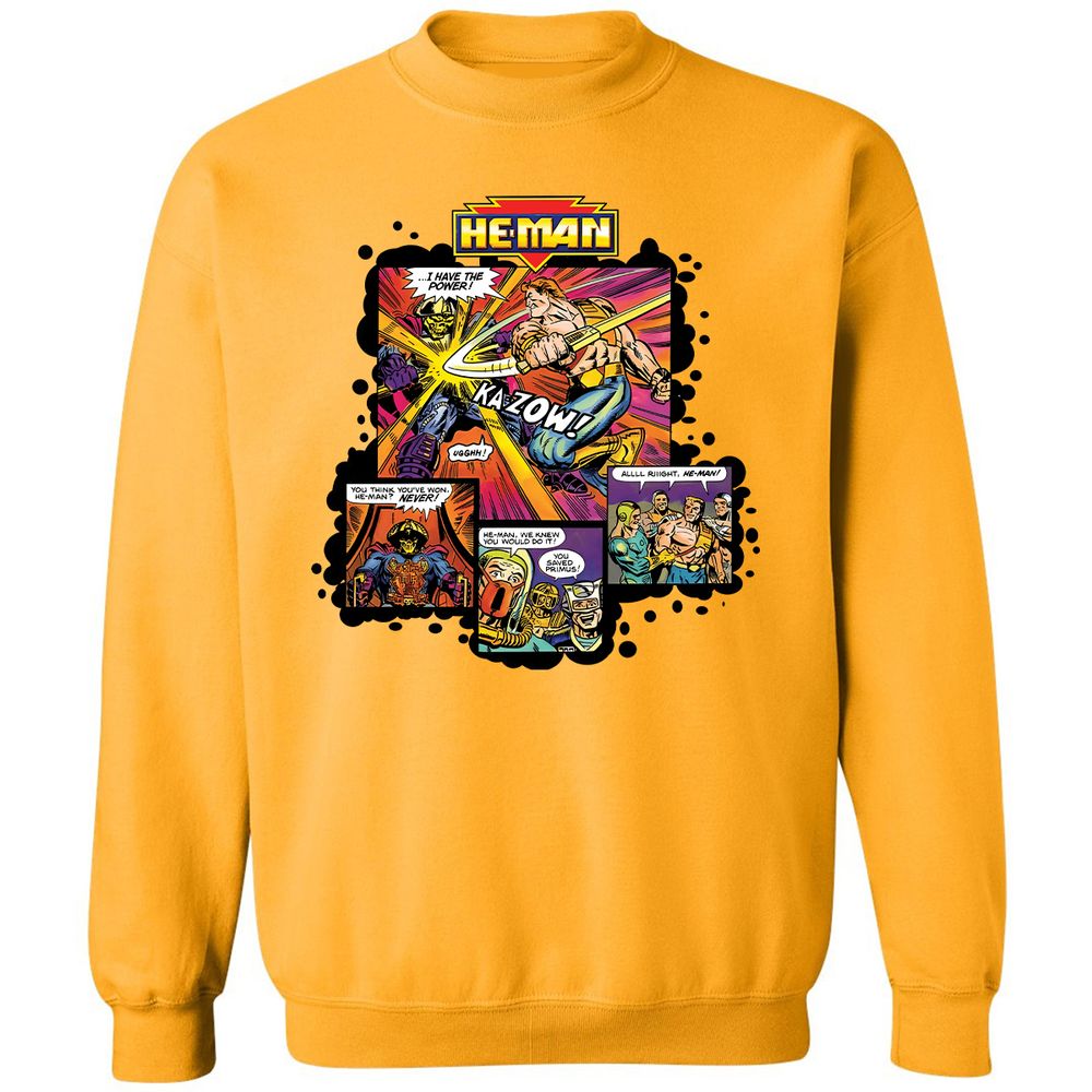 Classic Unisex Sweatshirt - FD6ZAL6N - Gold - 11