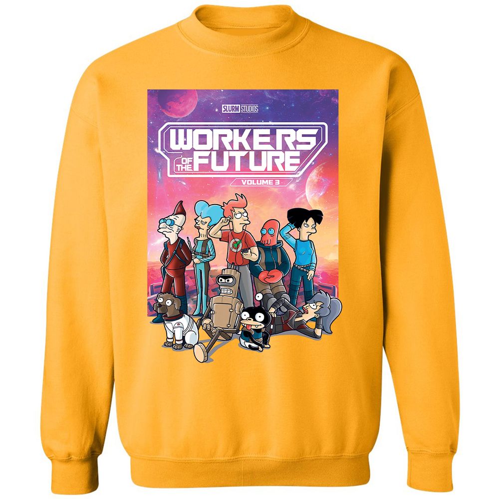 Classic Unisex Sweatshirt - EBXUEAPB - Gold - 11