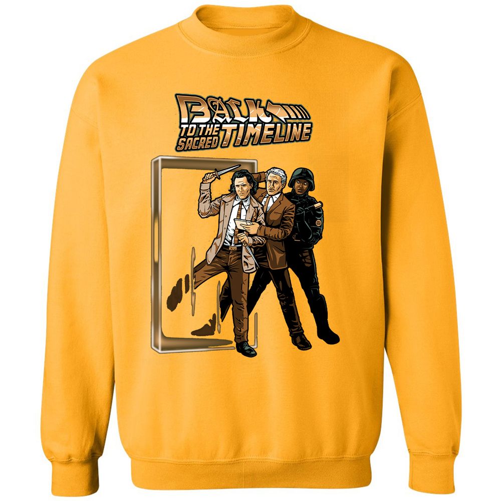 Classic Unisex Sweatshirt - A2FWMSSC - Gold - 11