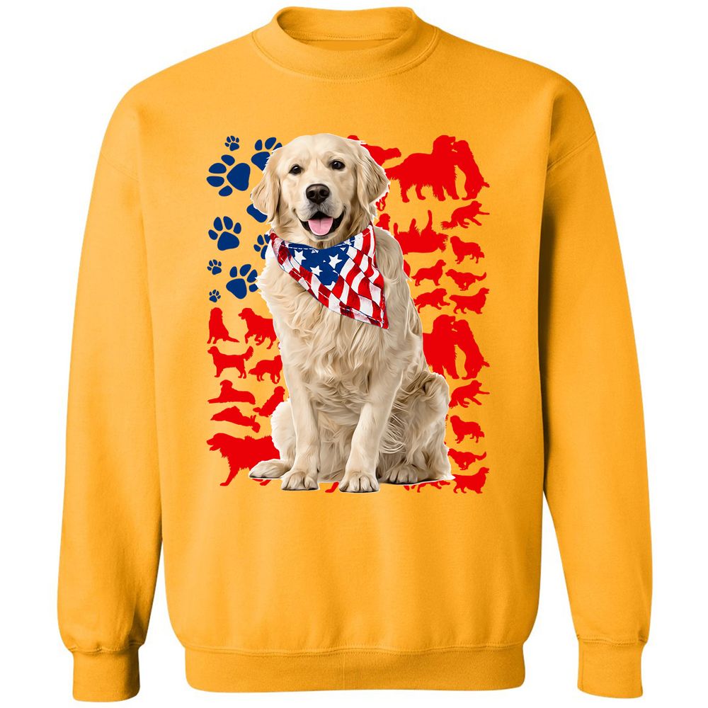 Classic Unisex Sweatshirt - ZFGWGPPH - Gold - 11