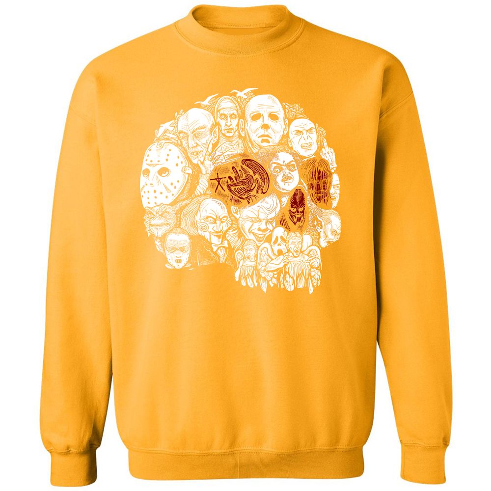 Classic Unisex Sweatshirt - XC6HJ9ZD - Gold - 11