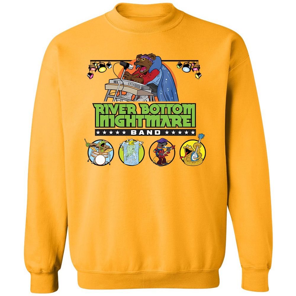 Classic Unisex Sweatshirt - YAQJFXPH - Gold - 11