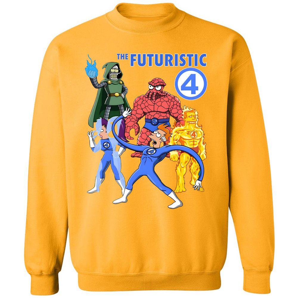 Classic Unisex Sweatshirt - 1XR3WBMX - Gold - 11