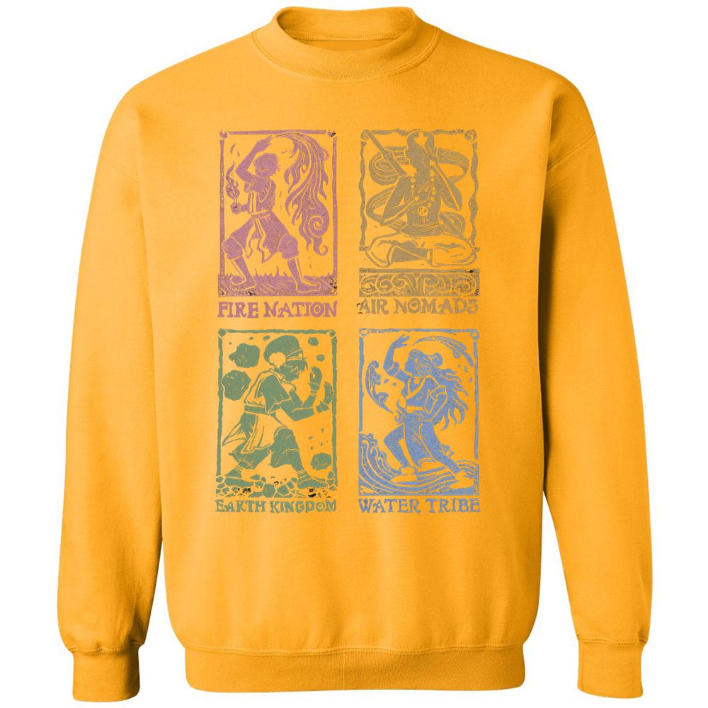 Classic Unisex Sweatshirt - 9FCHMADU - Gold - 11